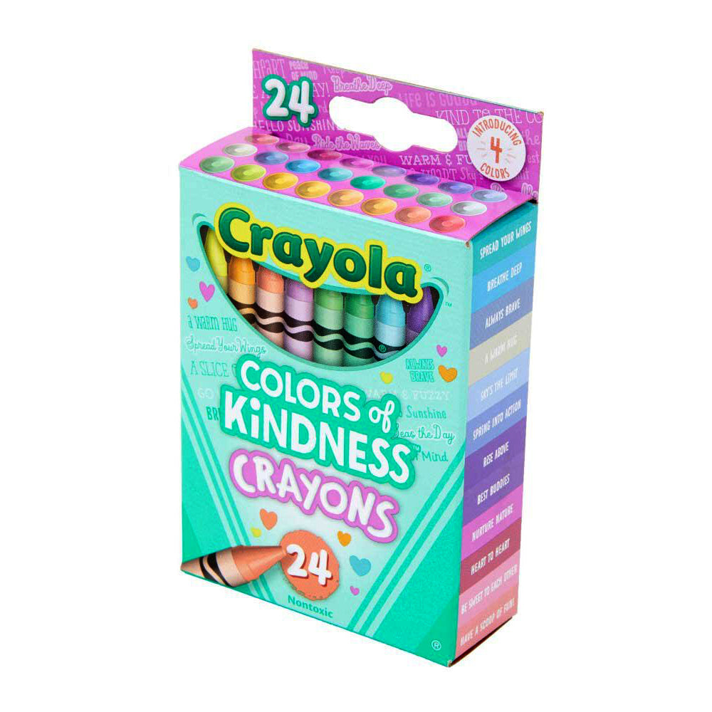 3PK 24pc Crayola Colors Of Kindness Crayons 3y+
