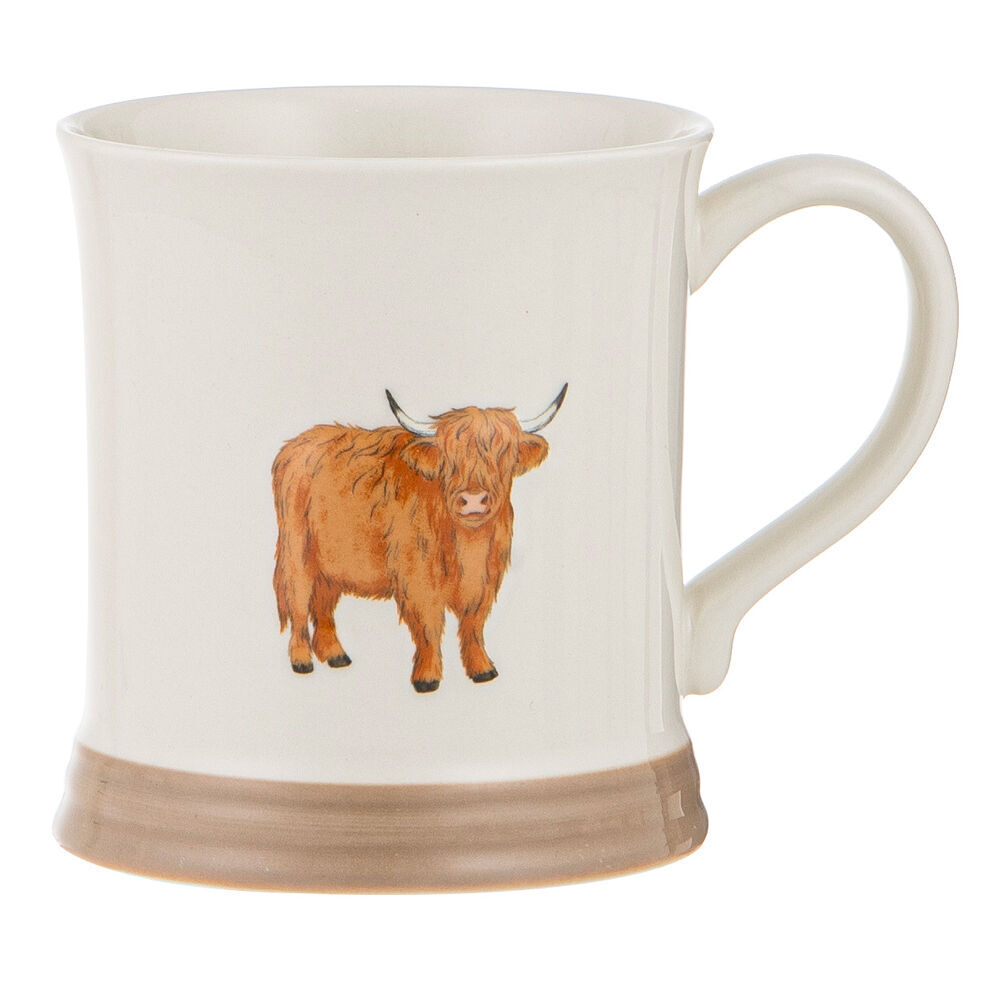 4PK Ashdene Farm Friends Coffee Mug Drinkware 430ml/13cm - Assorted
