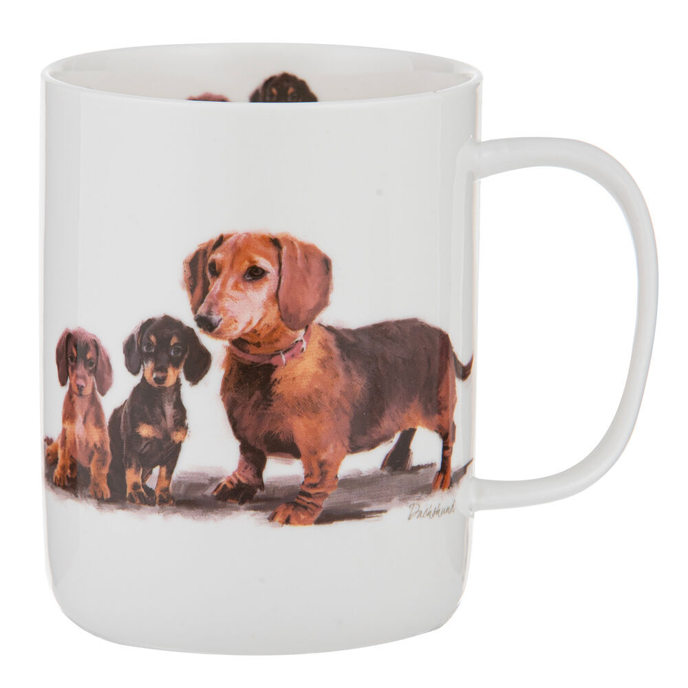 4PK Ashdene Puppy Love Drinking Coffee/Tea Mug 11.5x8cm Assorted