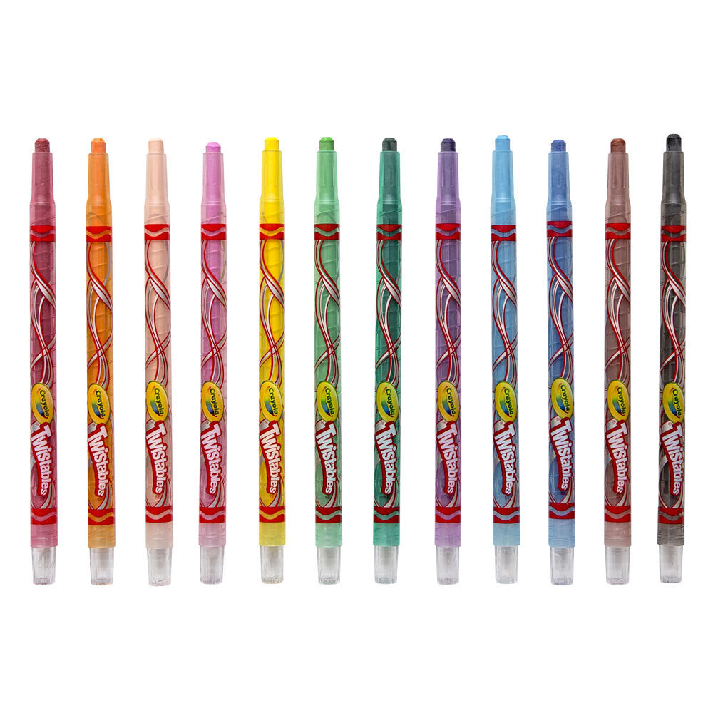 2 x 12pc Crayola Twistables Crayons Kids 3y+
