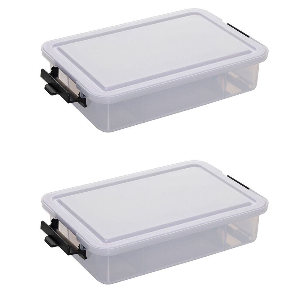 2PK Farberware SnackleBox Polypropylene Board and Box 20x32cm White/Clear