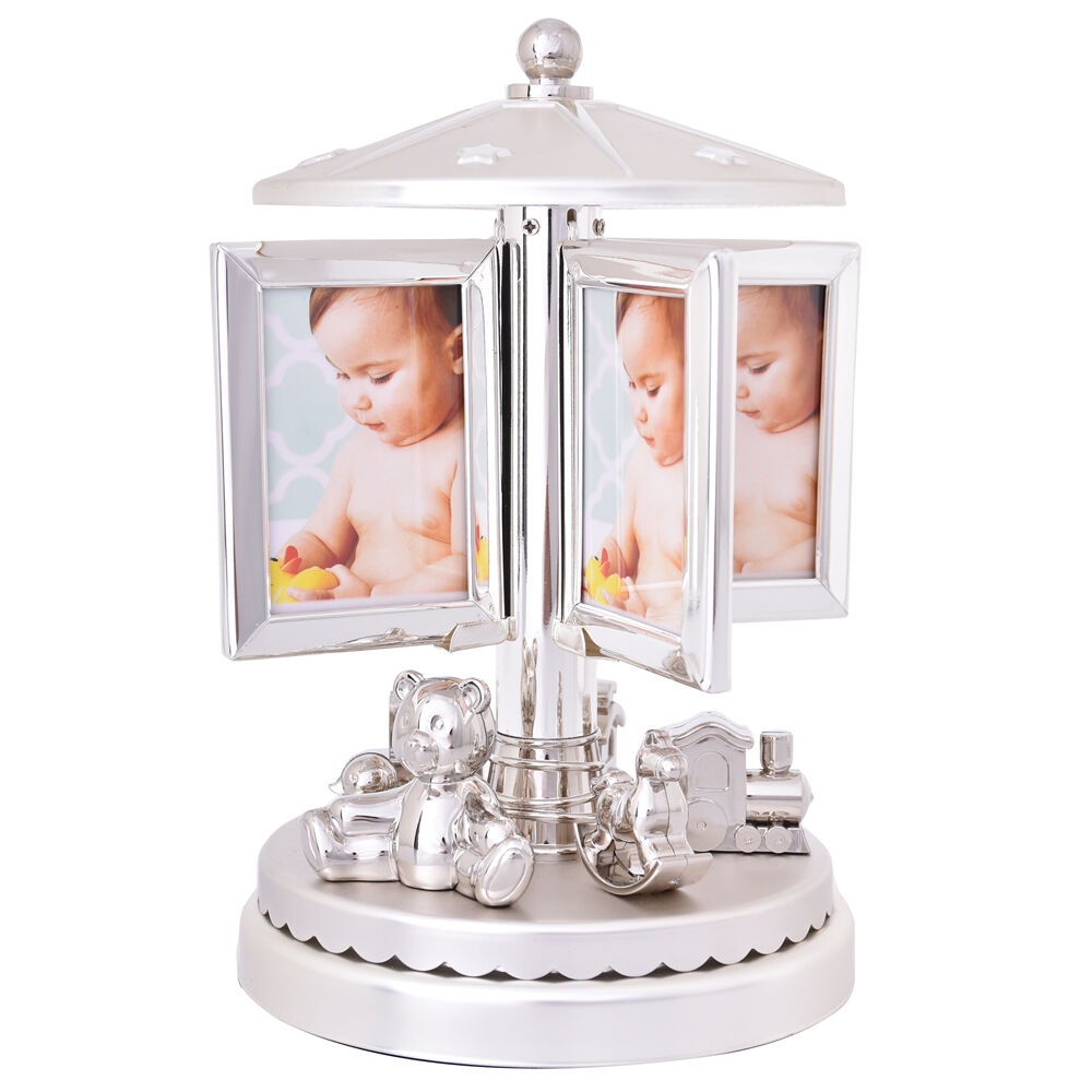 53409-gibson-gifts-baby-musical-carousel-4-photo-frames-2-5x3-5-silver