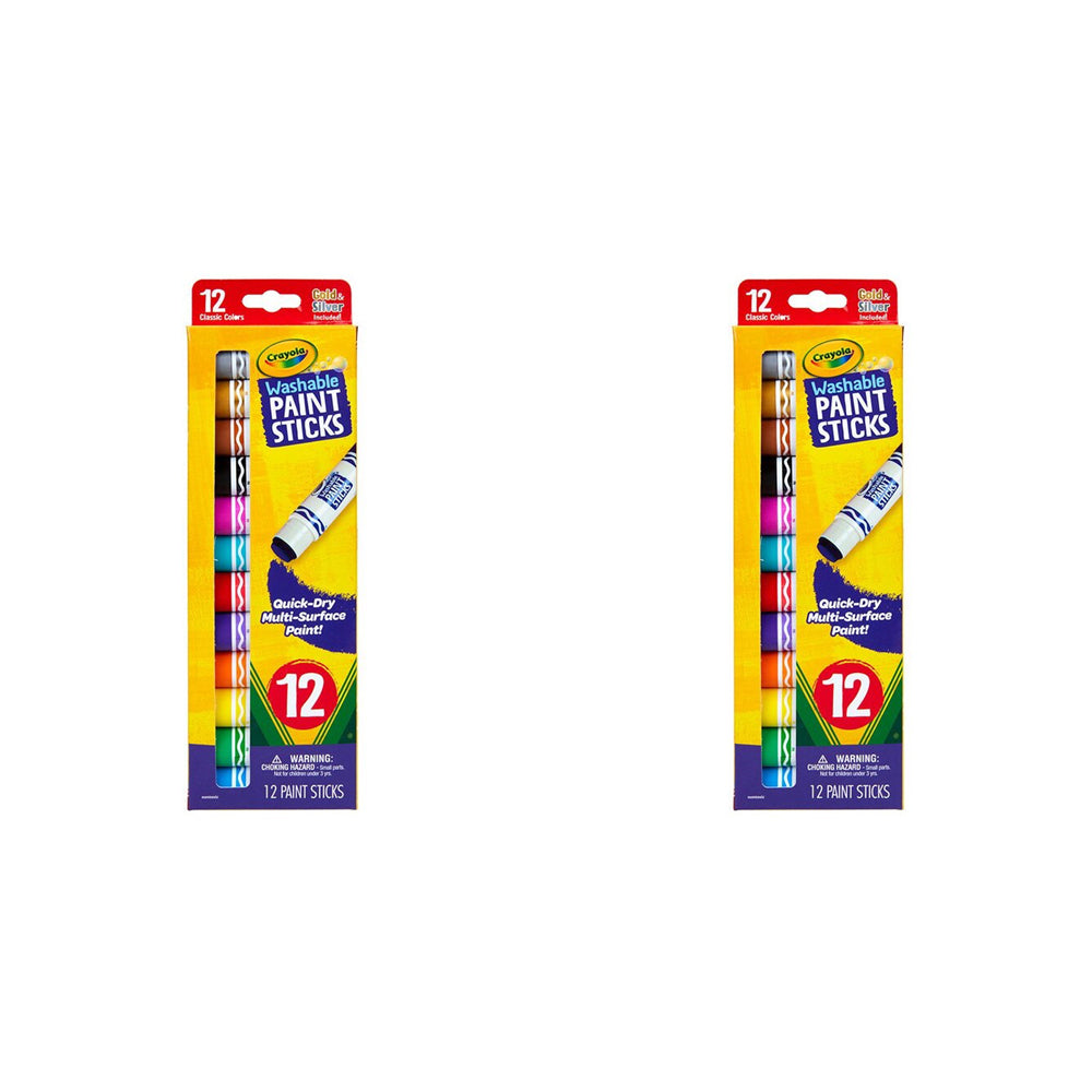 24pc Crayola Washable Paint Sticks Kids/Children Art/Craft 6y+