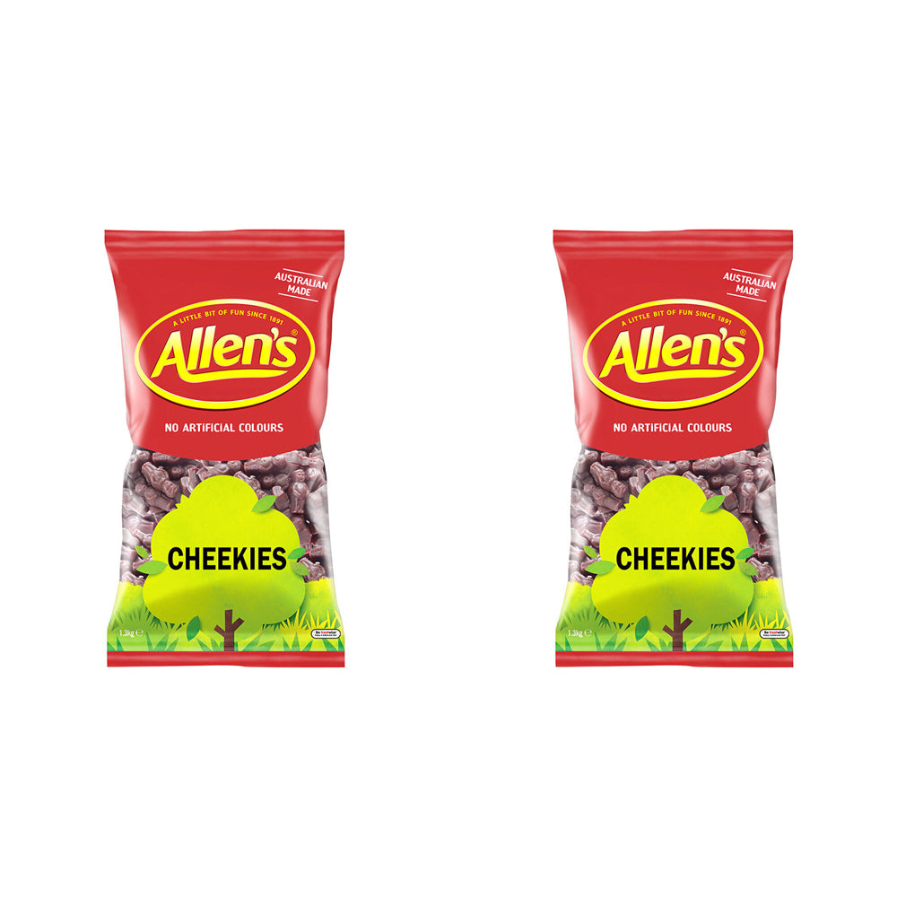 2PK Allen's 1.3kg Cheekies Lolly Bag