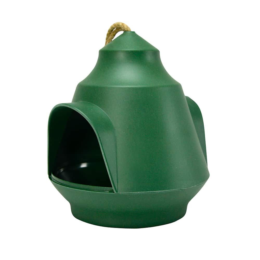 2PK Annabel Trends Bamboo Hanging Bird House 18x15.5cm - Green