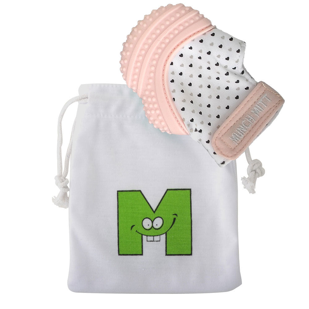 2PK Malarkey Kids Munch Mitt Pastel Pink