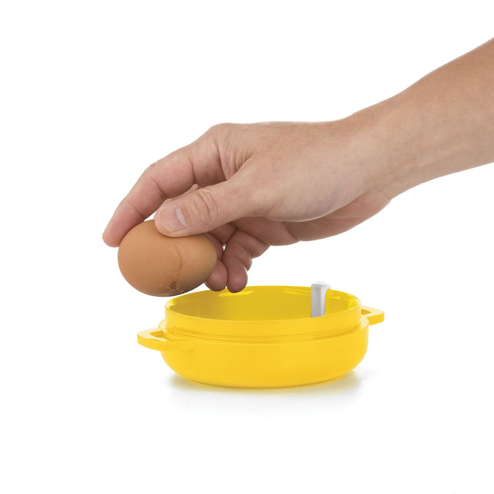 2PK Progressive Prep Solutions Microwave Breakfast Egg Sandwich Cooker - Yellow