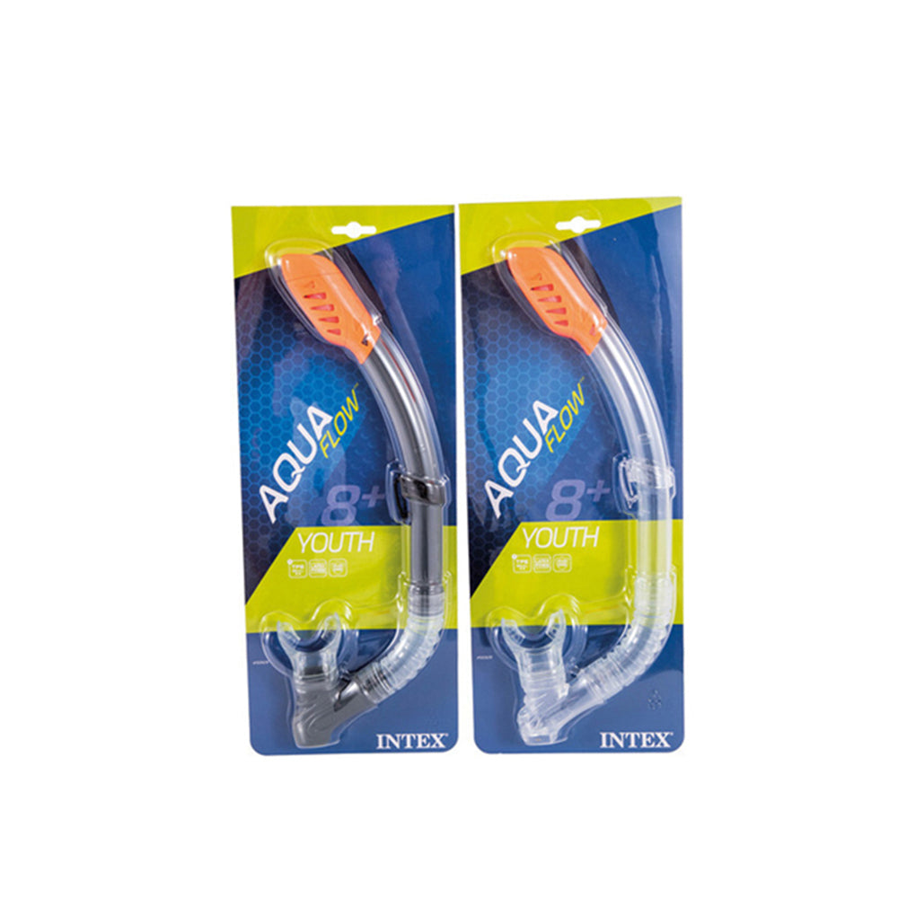 2PK Intex Easy-Flow Swimming Kids Snorkels 8+ Assorted
