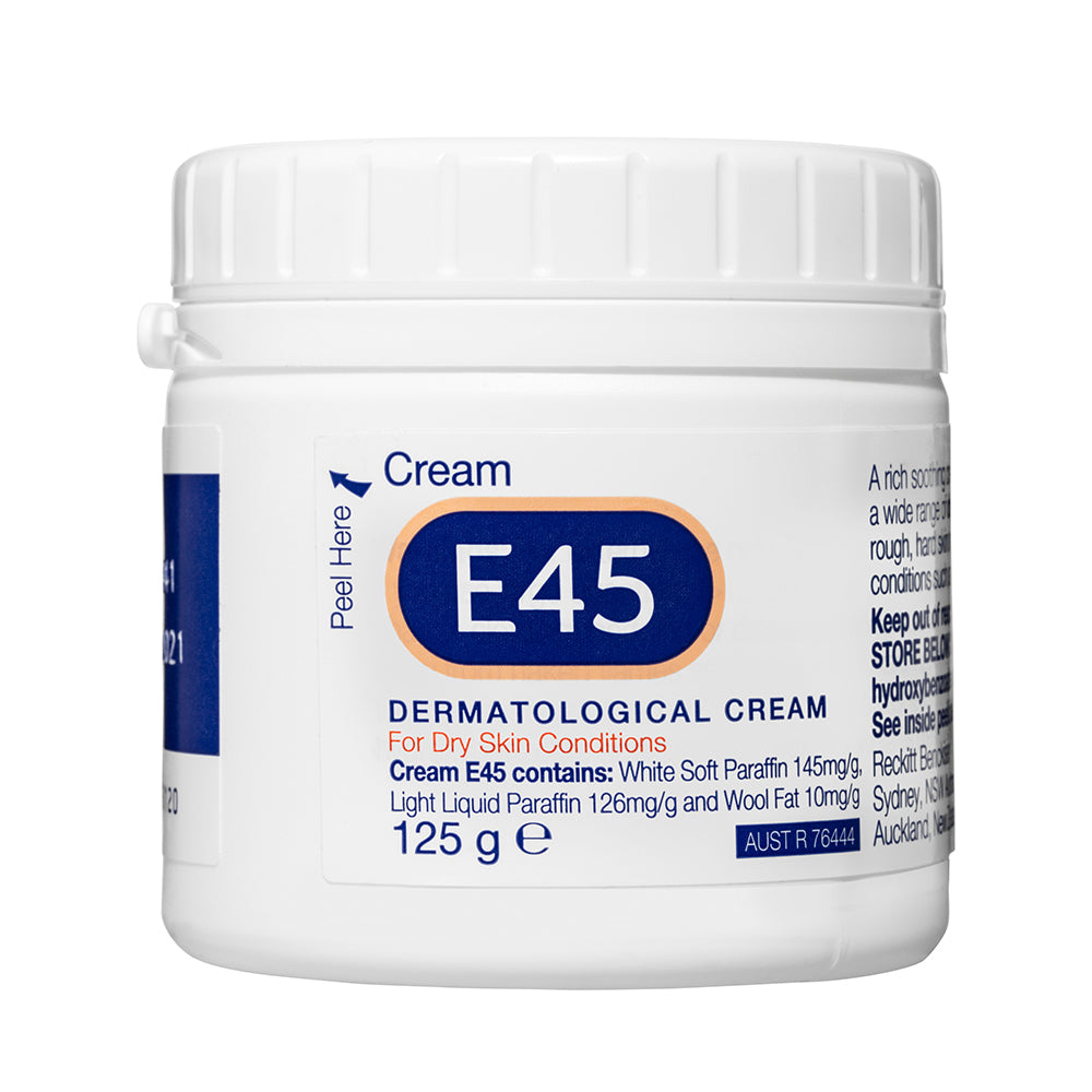 2PK E45 Cream For Dry Skin Tub 125g