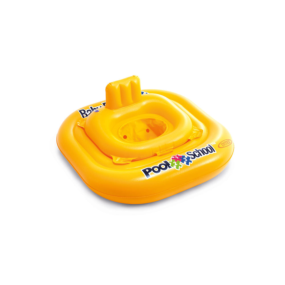 2PK Intex Pool School Deluxe Baby Swimming Inflatable Float - Yellow
