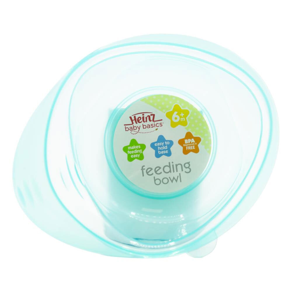 12PK Heinz Baby Basics Easy Hold Meal Time Feeding Bowl Assorted 6M+