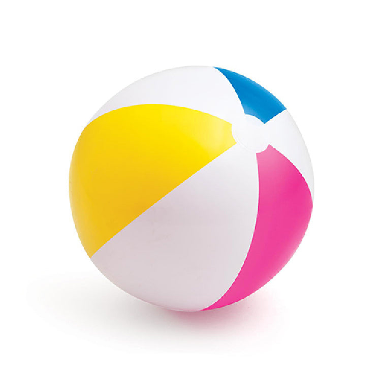 4PK Intex Glossy Panel 61cm Inflatable Beach Ball Kids/Children 3+