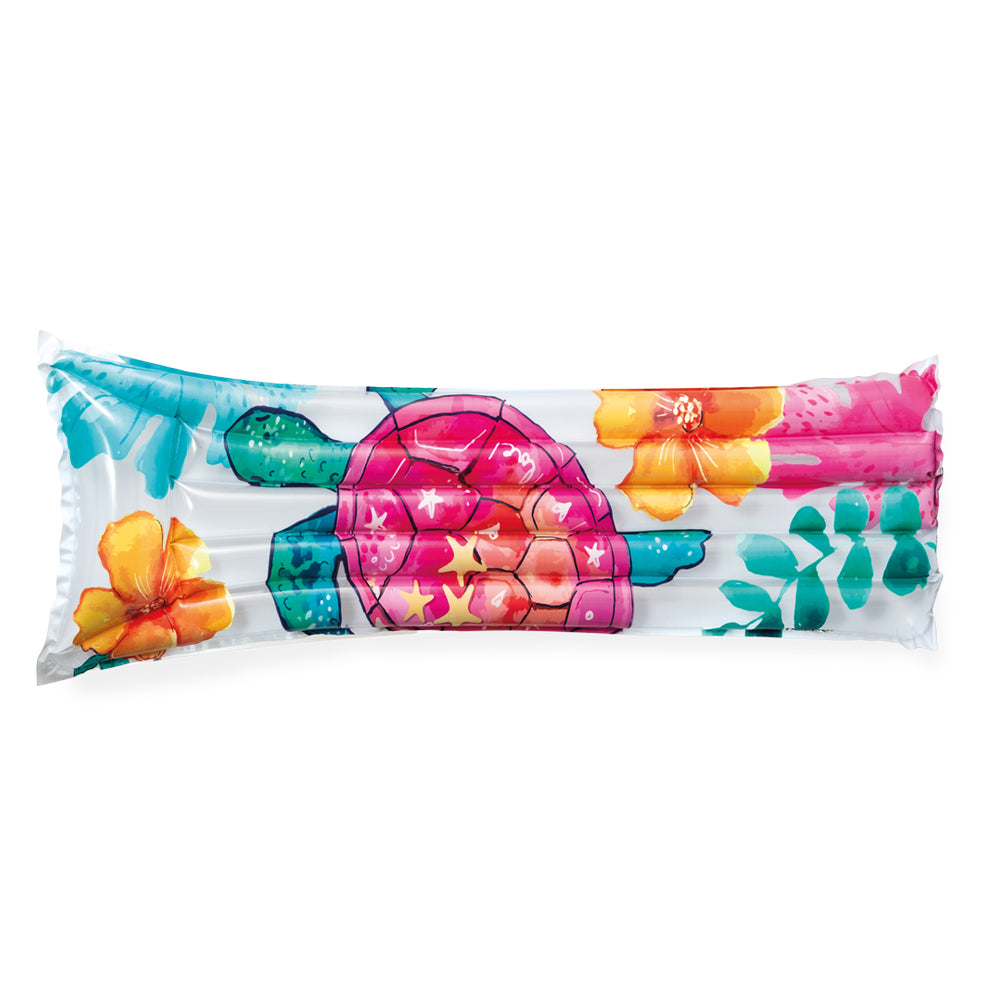 2PK Intex Fashion Mat Vinyl Inflatable Pool Mat 183x69cm Assorted