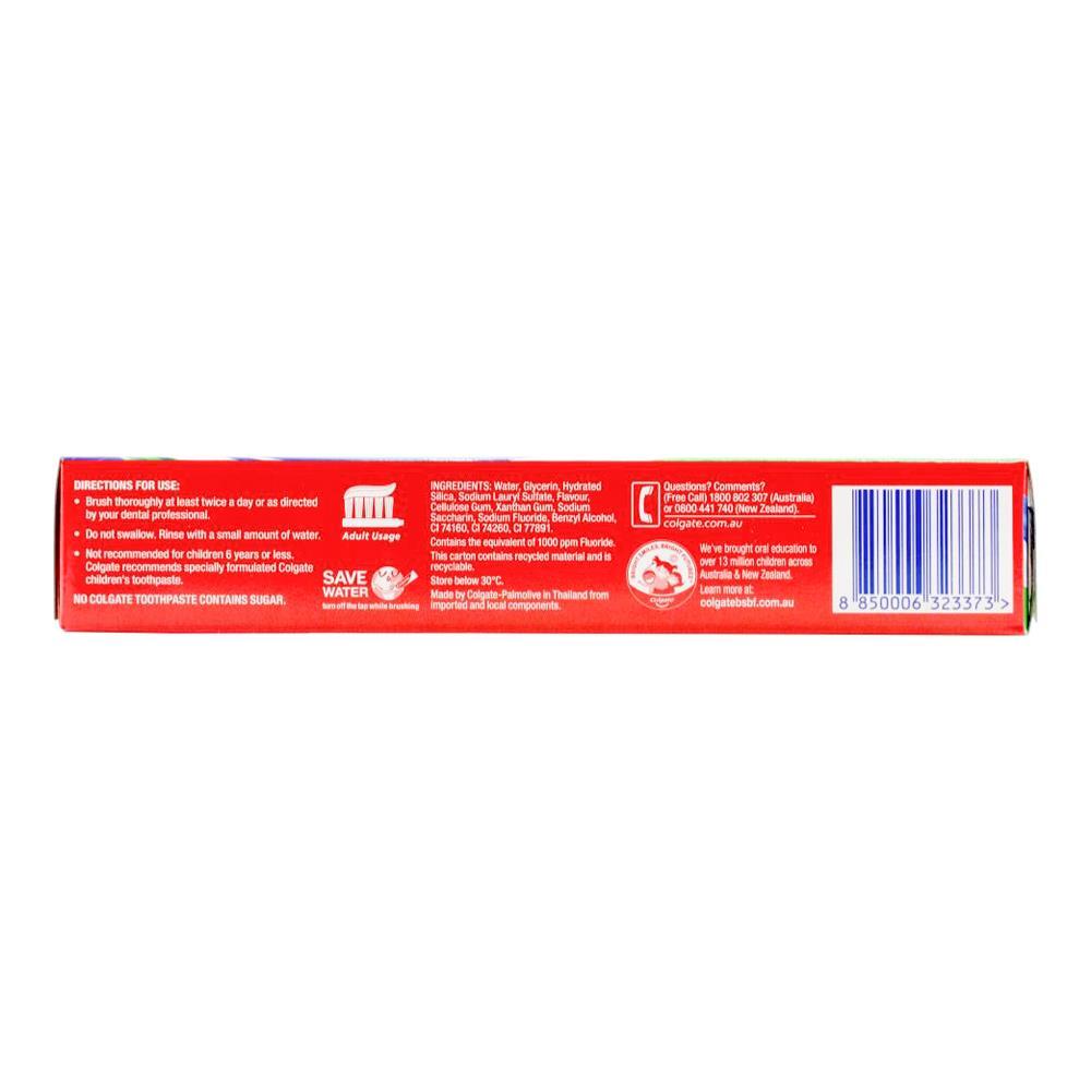 12PK Colgate 160g Flouride Toothpaste Tube Triple Action Original Mint
