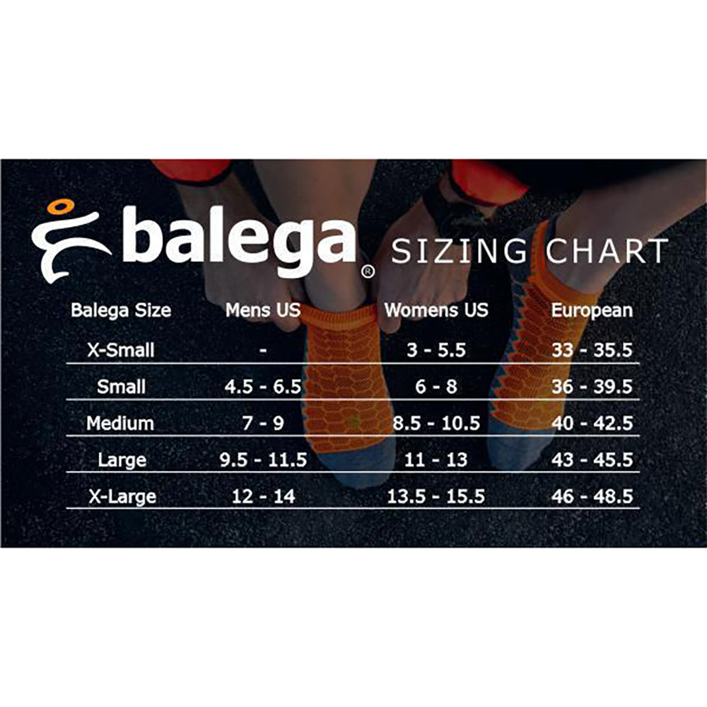 Balega Hidden Dry No Show Socks XL W13.5-15.5/M12-14 White/Grey