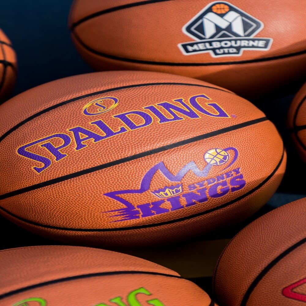2PK Spalding NBL Team Series Indoor/Outdoor Basketball - Sydney Kings Size 7