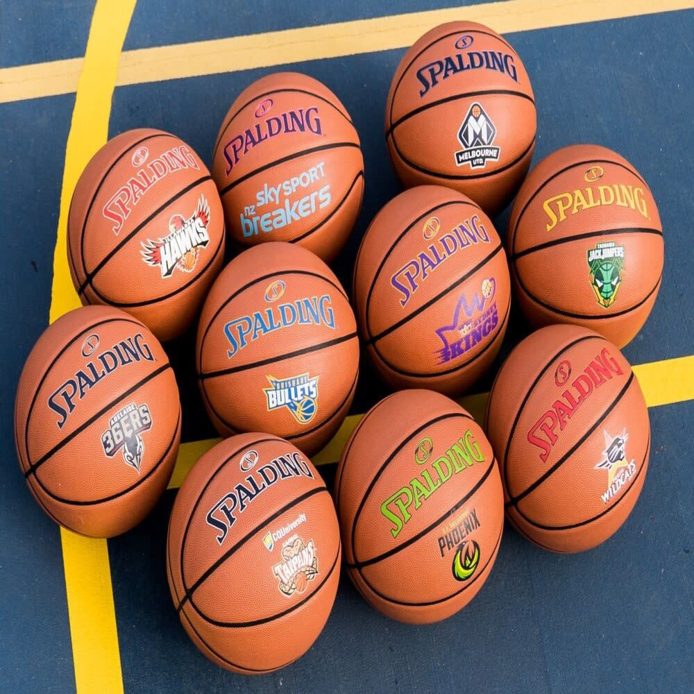 2PK Spalding NBL Team Series Indoor/Outdoor Basketball - Sydney Kings Size 7
