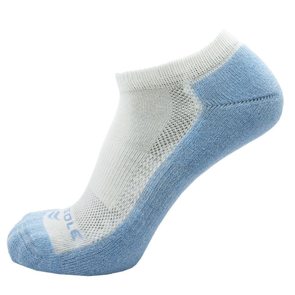 2PK Sof Sole Women's Coolmax Sock Half Cushion US W6-10