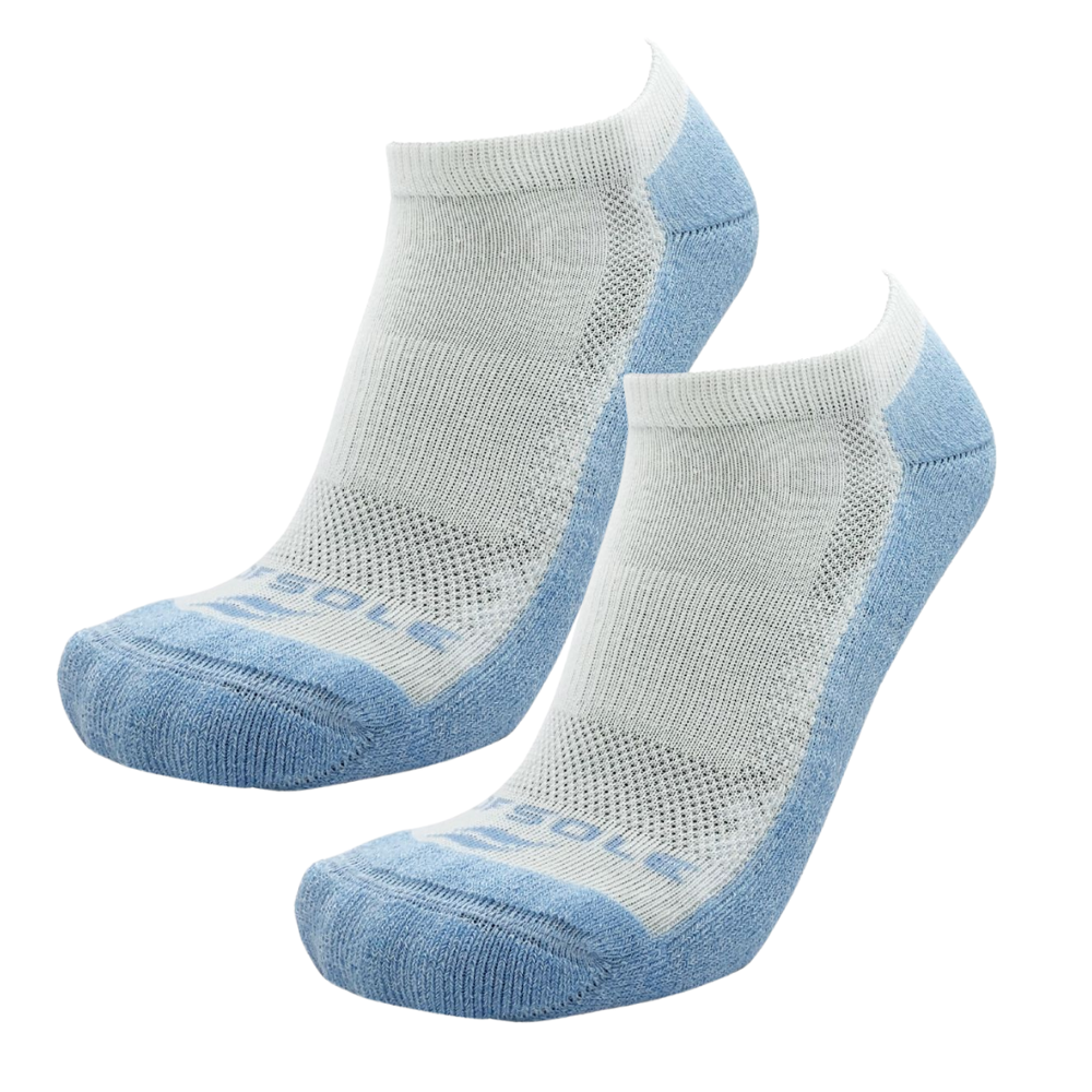 2PK Sof Sole Women's Coolmax Sock Half Cushion US W6-10