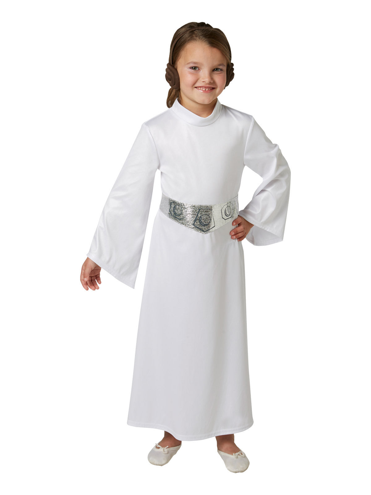 Star Wars Princess Leia Classic Girls Dress Up Costume - Size M