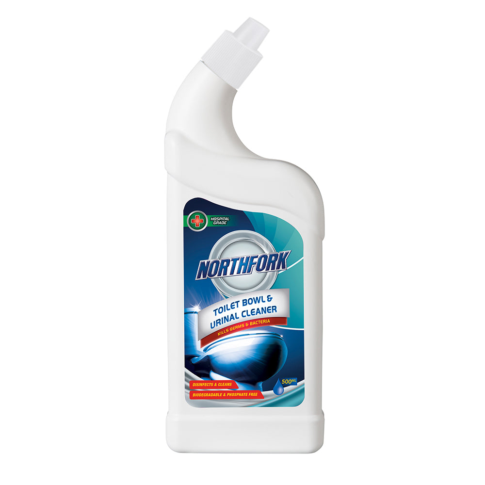 3x Northfork 500ml Toilet Bowl & Urinal Cleaner