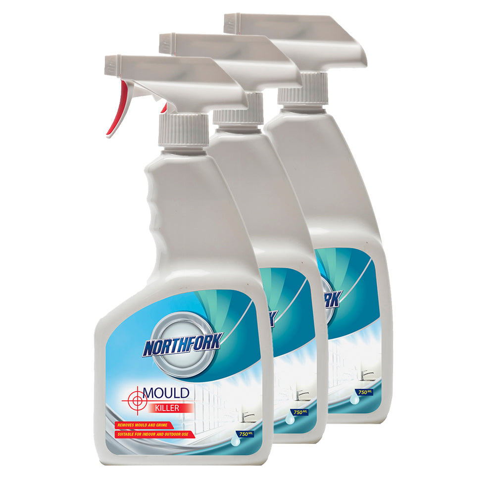2x Northfork 750ml Mould Killer Cleaning Spray