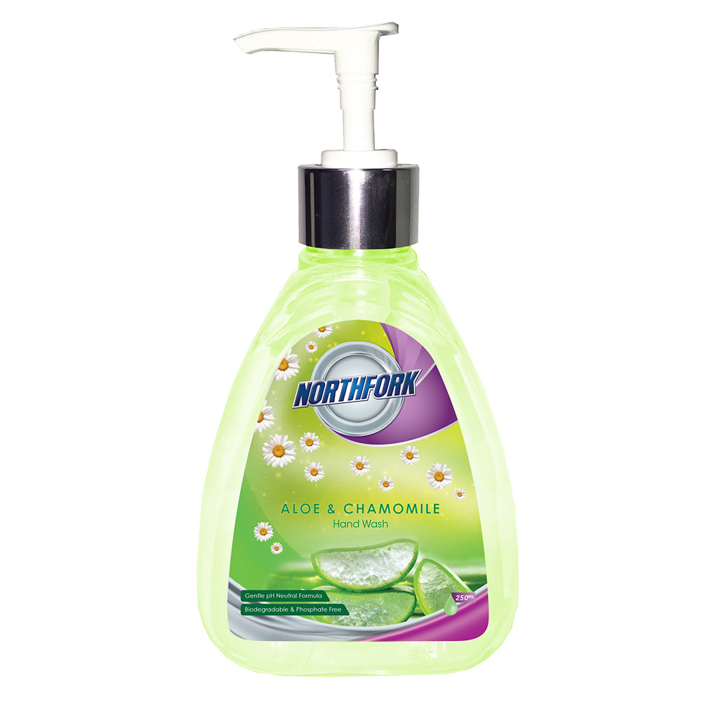 6PK Northfork 250ml Liquid Hand-wash - Aloe Chamomile