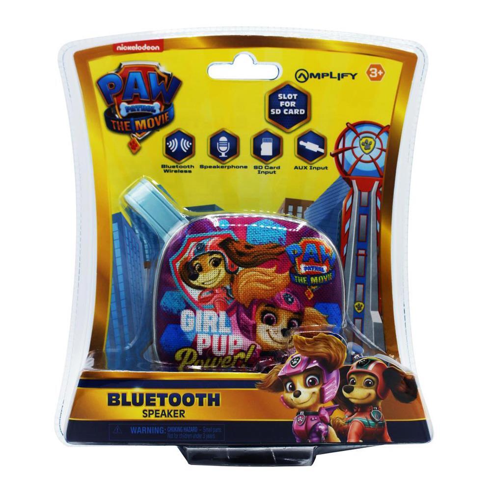 2PK Paw Patrol The Movie Bluetooth Wireless Speaker Girl Pup Power Kids 3y+