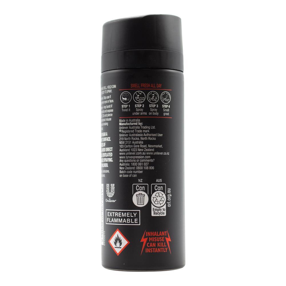 6PK Lynx 150ml Deodorant Fragrance 48h Protection Bodyspray - Voodoo