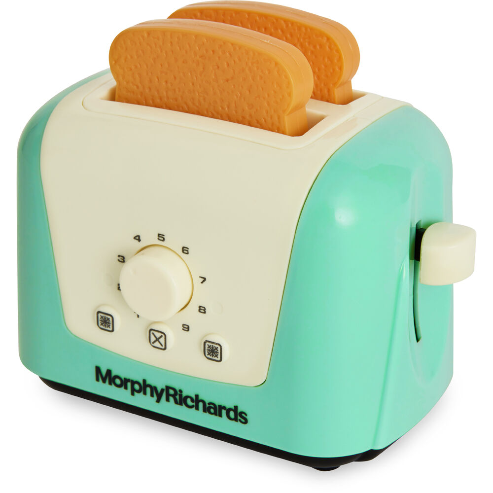 Casdon Morphy Richards Toaster Toy Roleplay Pretend Play Kids 3y+ Green