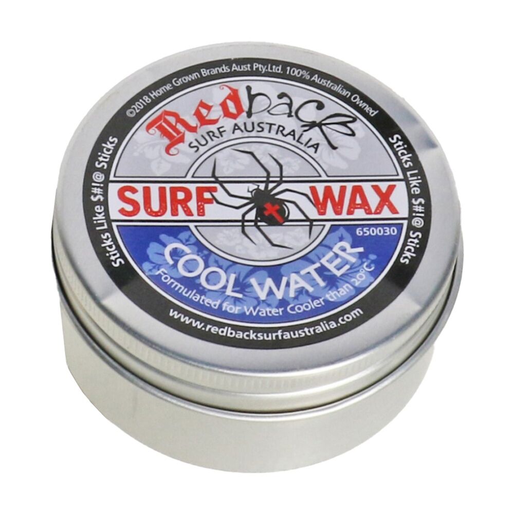 4PK Redback Cool Water Surf Wax Formulated For Cooler Than 20C 65g