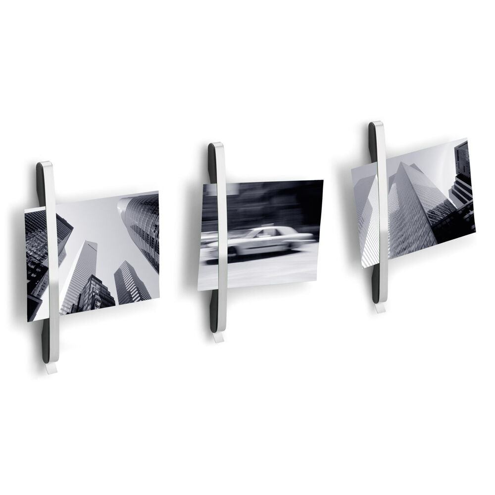 Blomus Flip Magnetic Picture Display Clip Home/Office Photo Holder Decor Silver