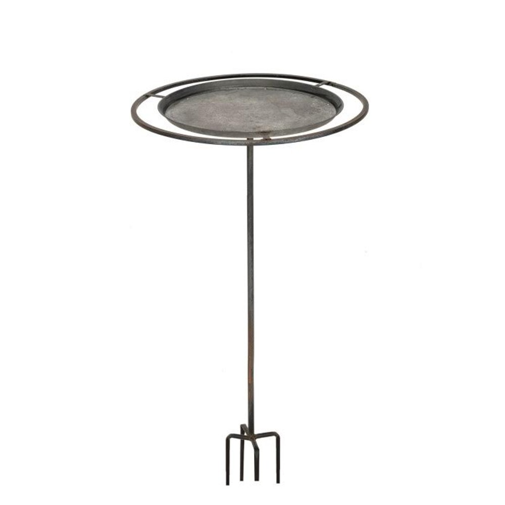 15624-45cm-bird-feeder-w-stake-zinc-black