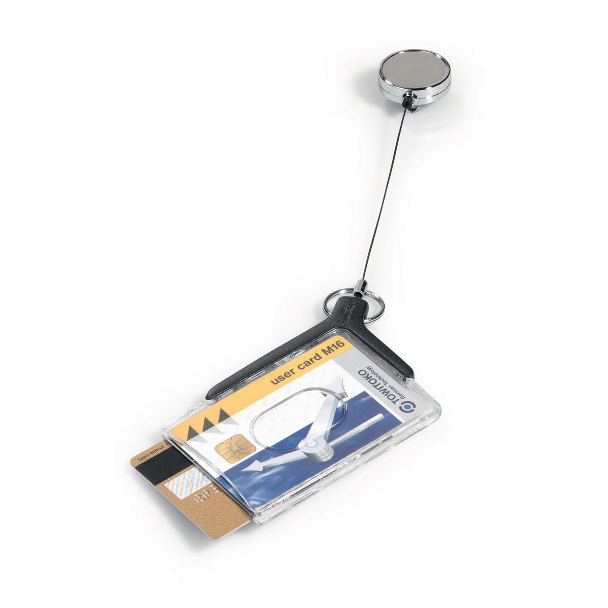 1830858-durable-deluxe-pro-duo-card-holder-w-reel-charcoal