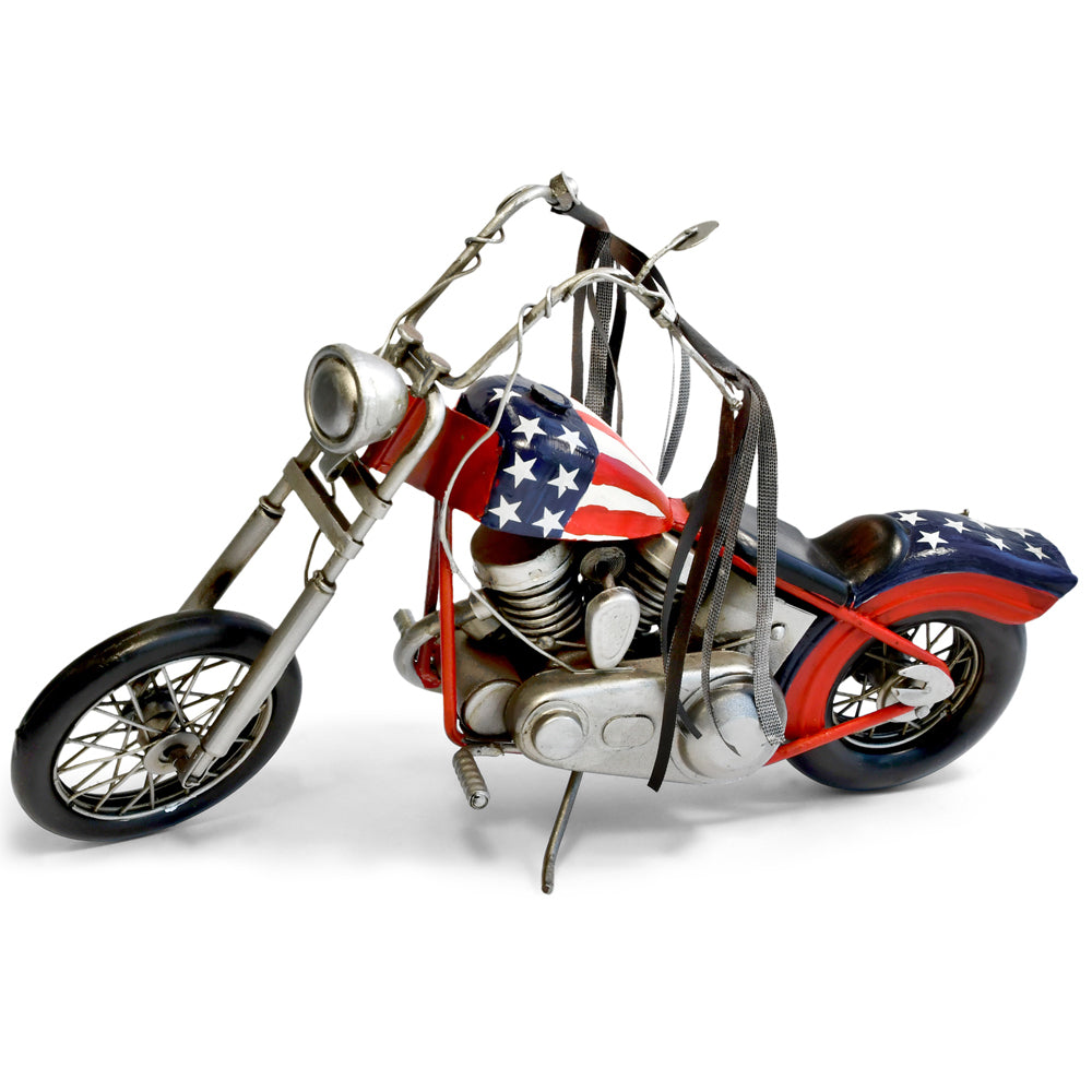 30717-boyle-easy-rider-motorbike-metal-ornament-red-35cm