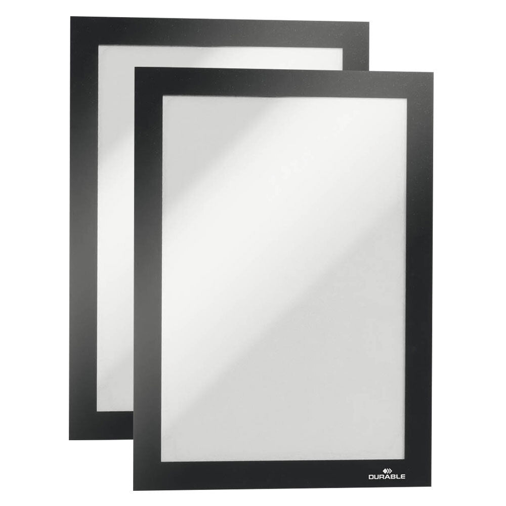487101-2pc-durable-duraframe-a5-24cm-self-adhesive-holder-black