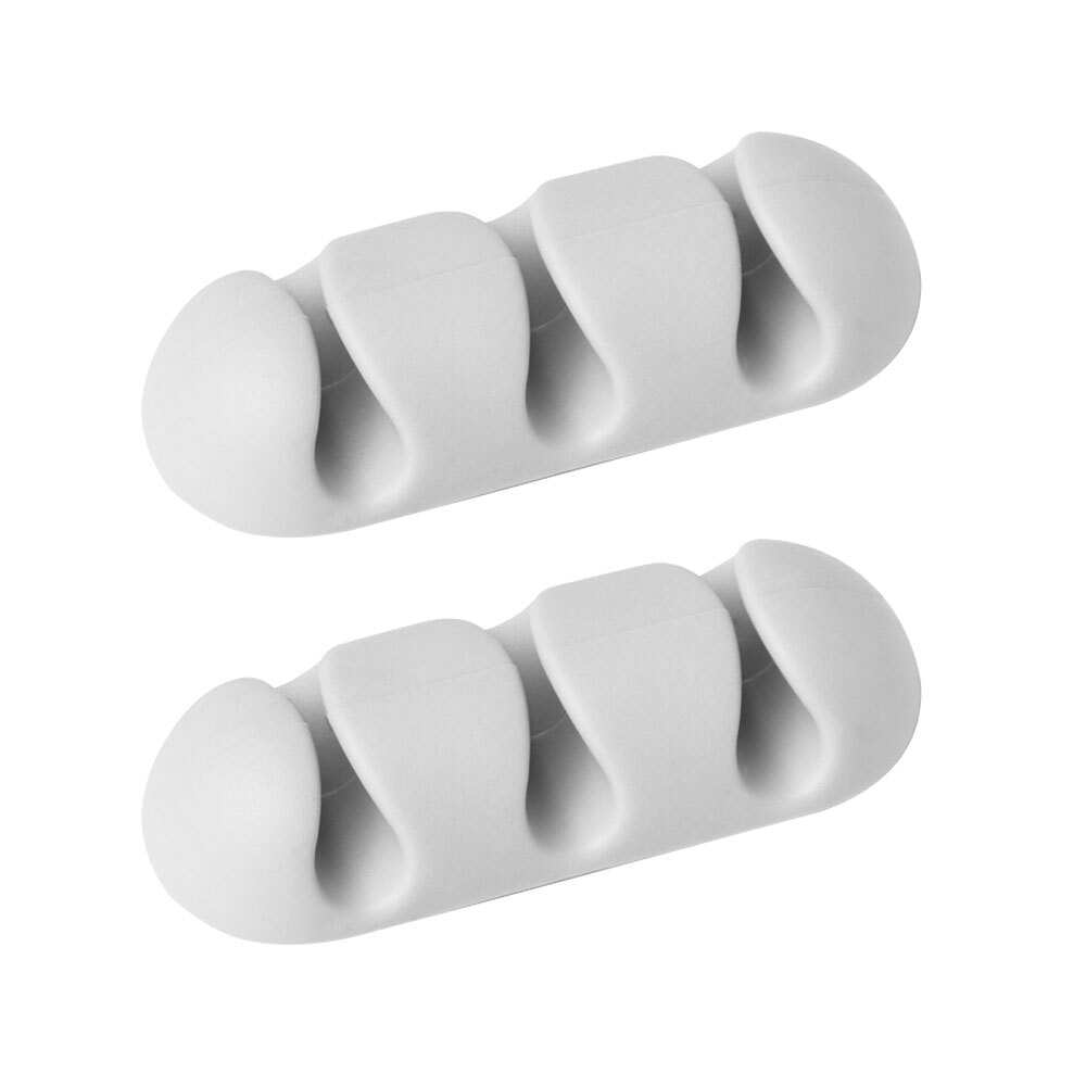 503910-2pc-durable-cavoline-18cm-plastic-self-adhesive-clips-3-slot-grey