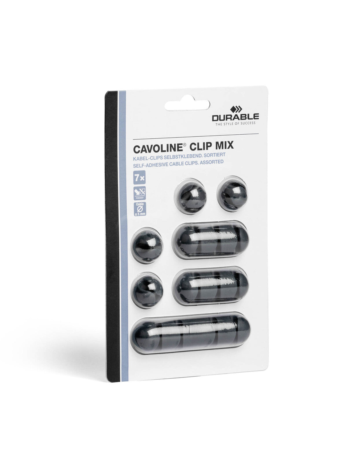 504137-7pc-durable-cavoline-18cm-plastic-self-adhesive-clips-graphite