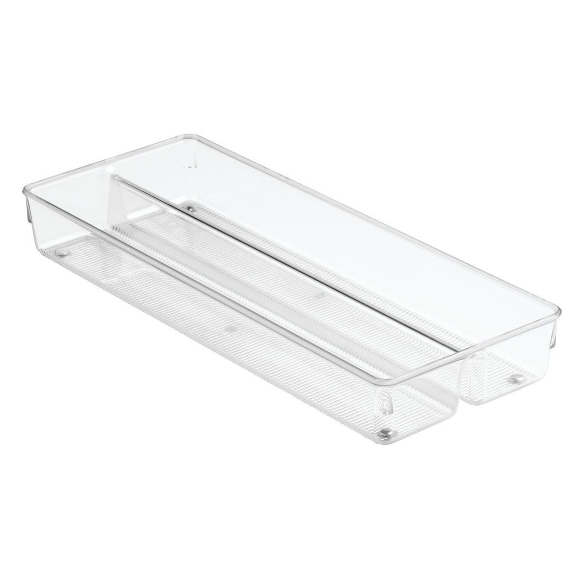 52690-idesign-linus-38-1x15-2cm-twin-drawer-organiser-storage-clear