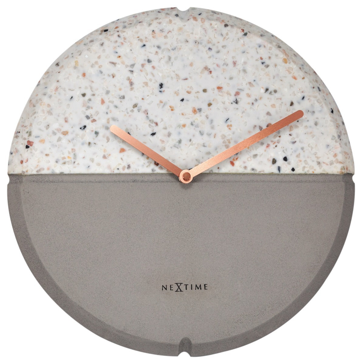 573516-nextime-conrazzo-32cm-analogue-wall-clock-round-grey