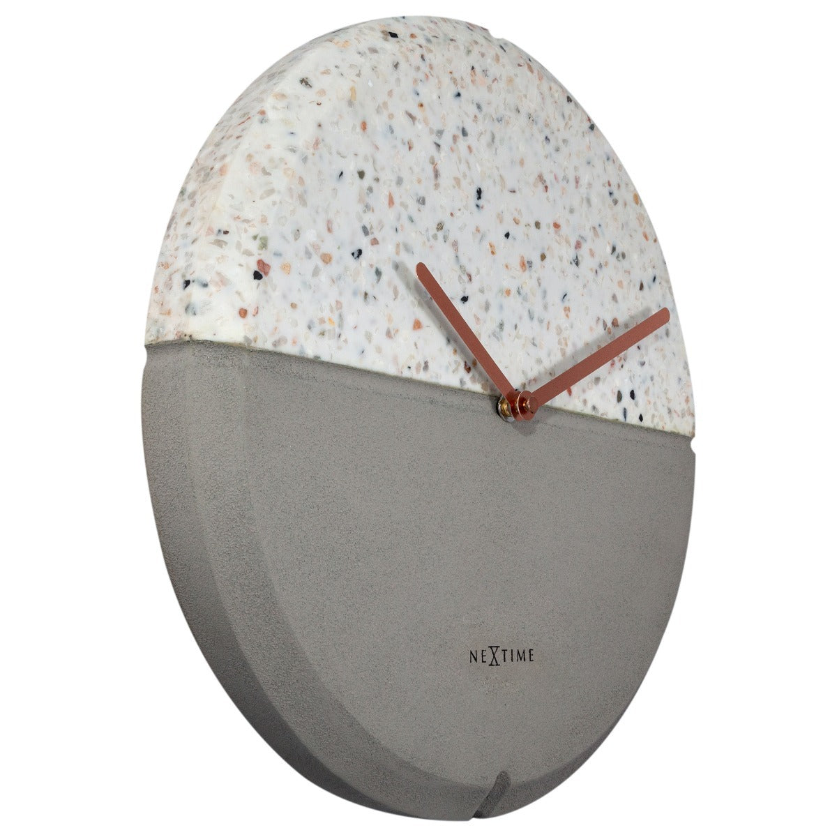 573516-nextime-conrazzo-32cm-analogue-wall-clock-round-grey