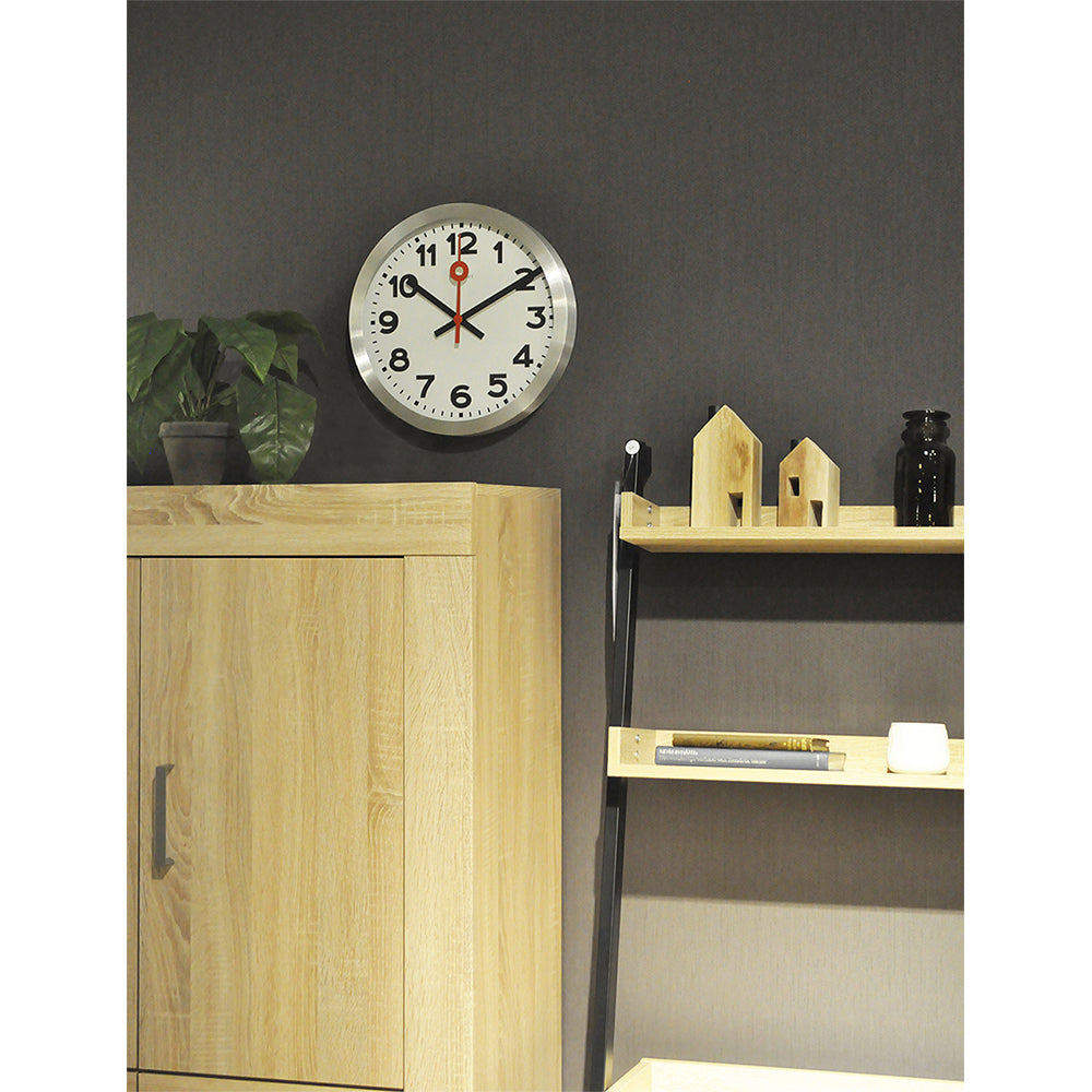 573999ar-nextime-35cm-station-numerical-silent-analogue-round-wall-clock-white