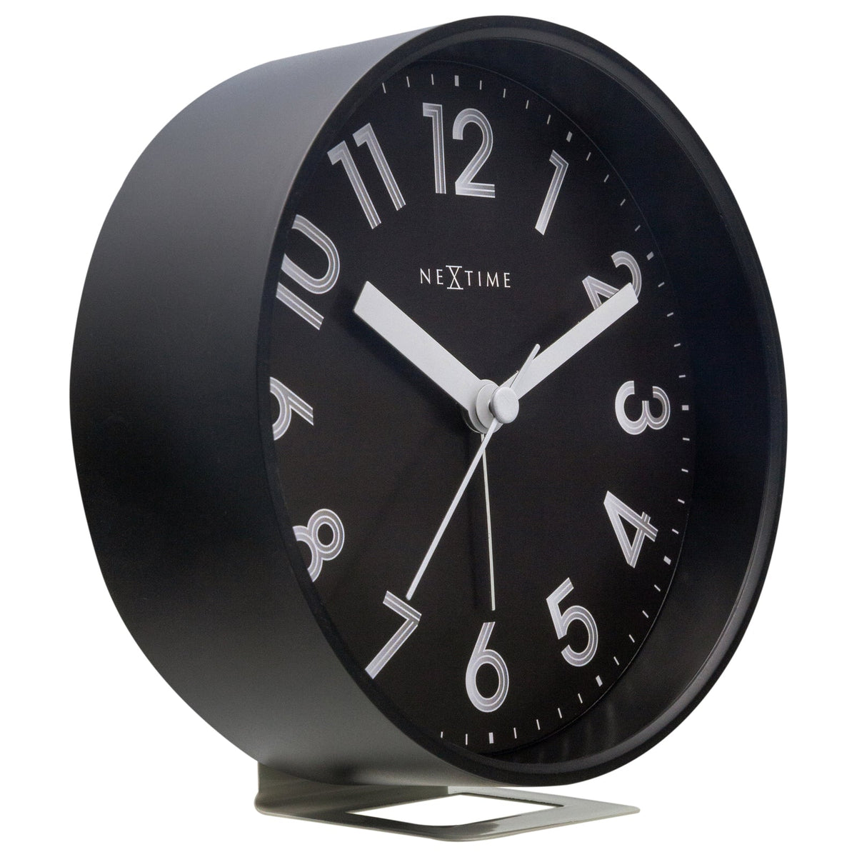 575236zw-nextime-reflect-12-5x13cm-plastic-alarm-clock-analogue-w-night-light-black