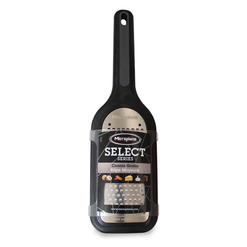 15230-microplane-select-series-18cm-coarse-grater-stainless-steel-zester-black