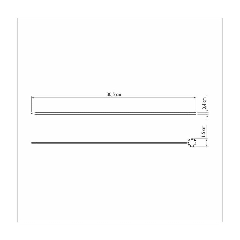 26499-003-6pc-tramontina-30cm-stainless-steel-skewers-home-kitchen-bbq-tool-set