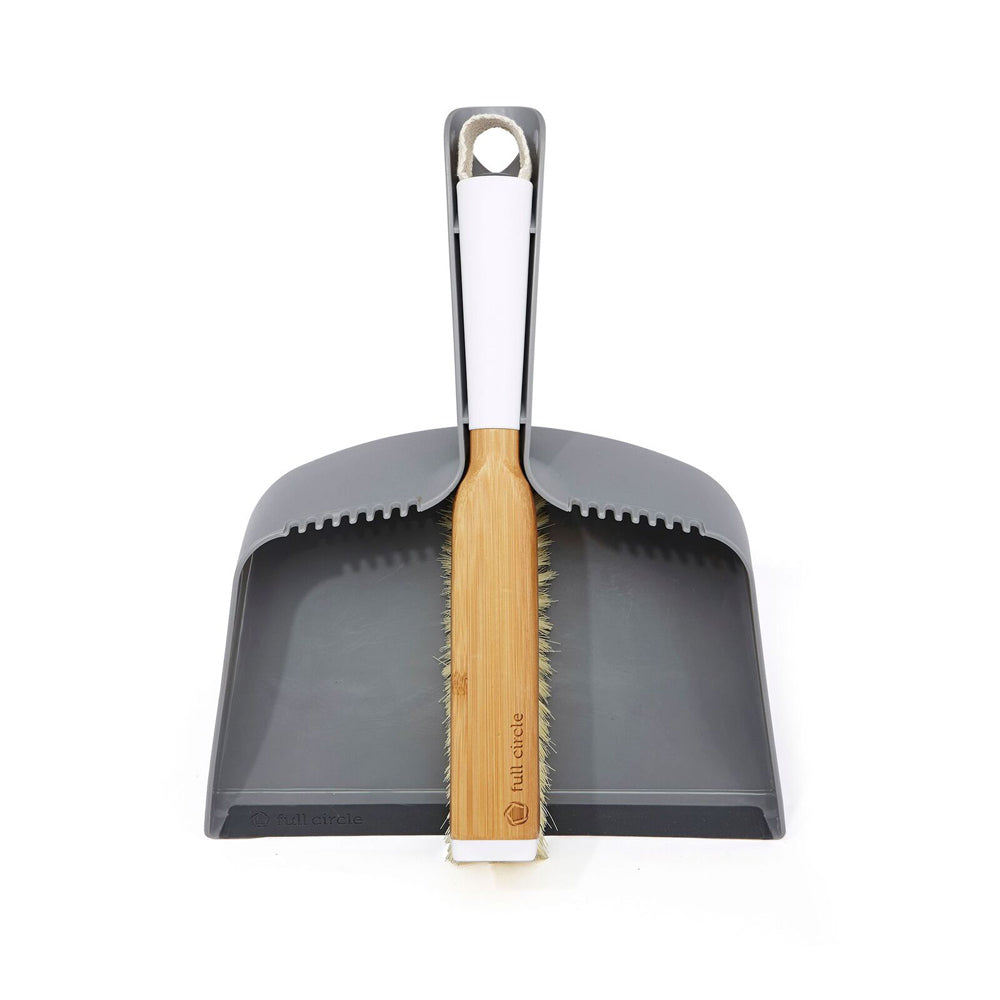 28953-2pc-full-circle-clean-team-35cm-brush-dustpan-set-grey
