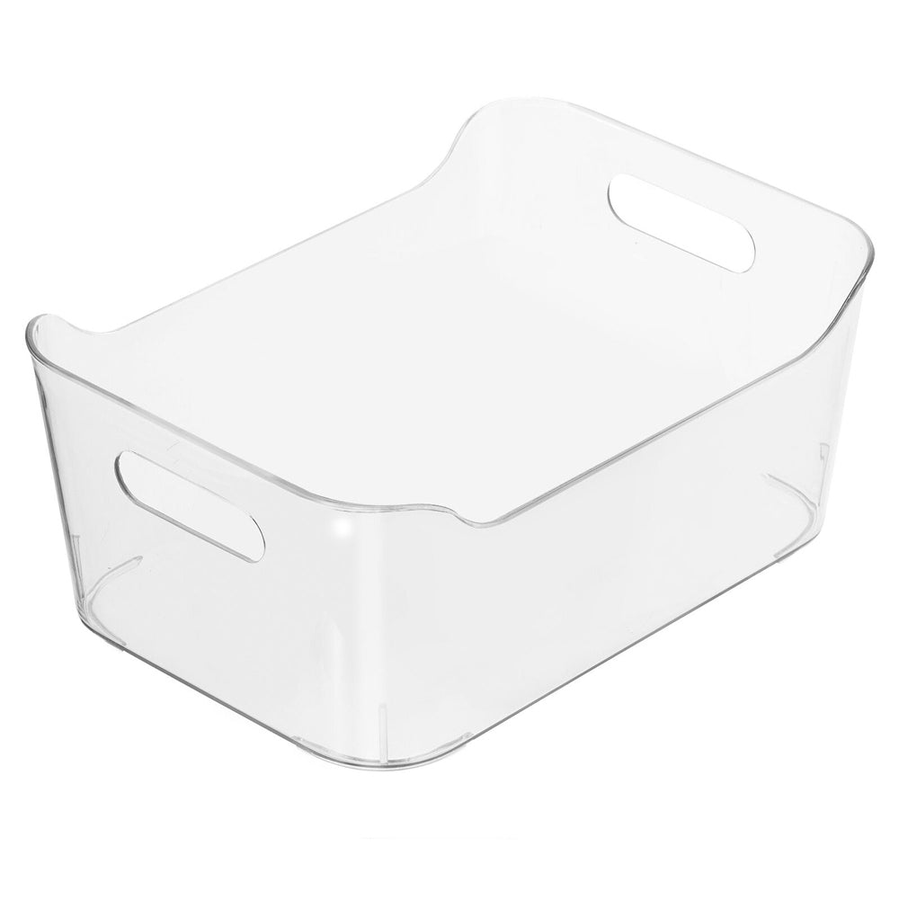 47282-oggi-33cm-storage-bin-home-food-organiser-w-handles-clear