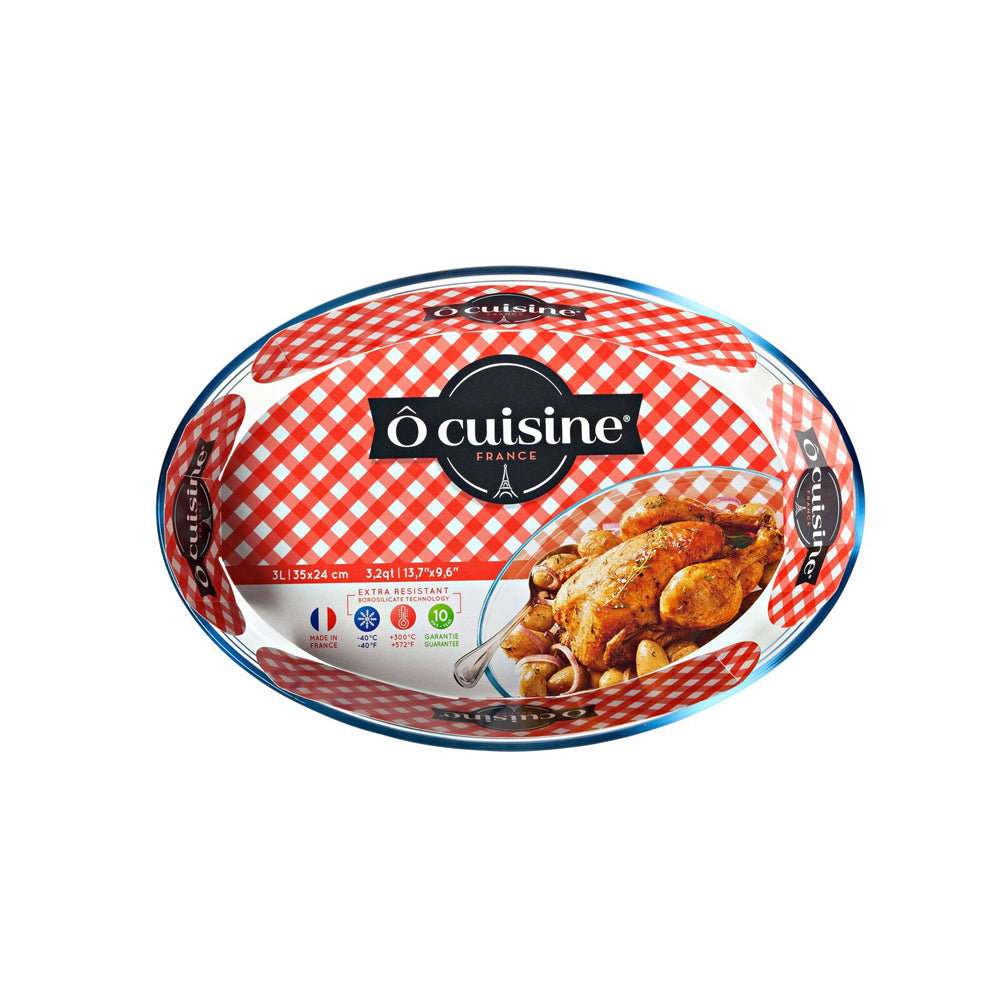 49006-o-cuisine-35cm-3l-oval-glass-roaster-dish-oven-cookware-clear