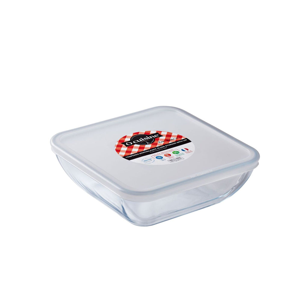 49049-o-cuisine-square-1-6l-20cm-glass-storage-dish-clear