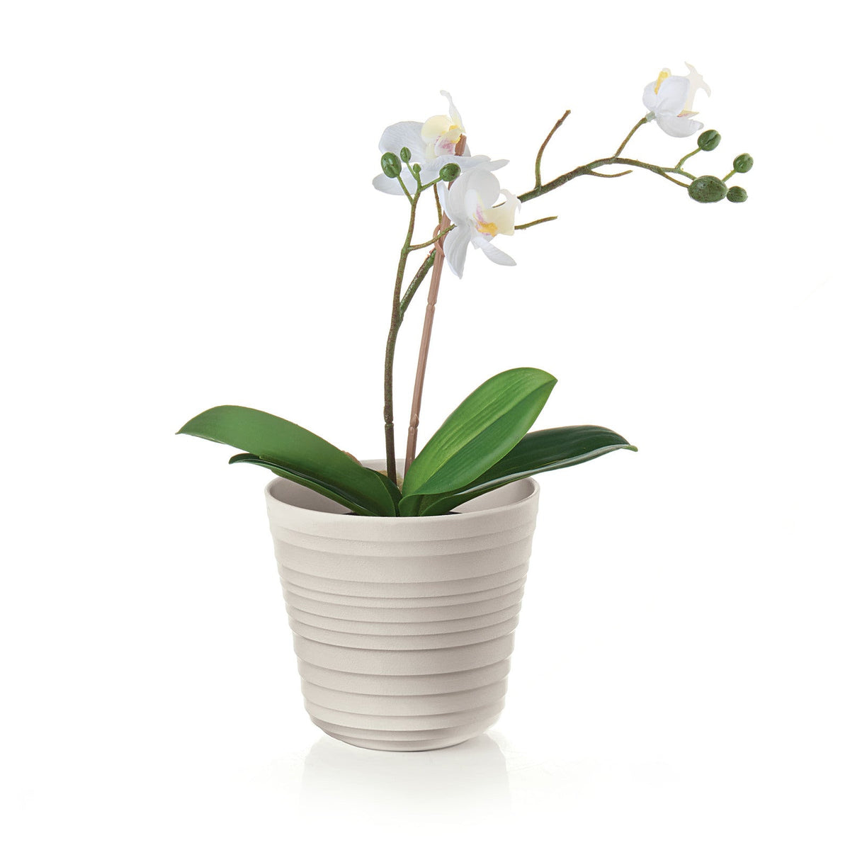 196200158-guzzini-earth-tierra-12cm-single-plant-pot-holder-taupe
